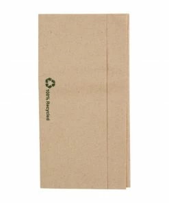 Cheapest 🧨 Fiesta Recyclable Recycled Lunch Napkin Kraft 32x30cm 1ply Dispenser Fold (Pack Of 6000) 🎁