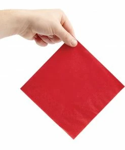 Budget 🎉 Fiesta Recyclable Lunch Napkin Red 33x33cm 2ply 1/4 Fold (Pack Of 2000) 🎁 5 Budget 🎉 Fiesta Recyclable Lunch Napkin Red 33x33cm 2ply 1/4 Fold (Pack Of 2000) 🎁 -Cleaning & Janitorial Supplies Shop fe222 3