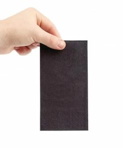 Wholesale 😉 Fiesta Recyclable Lunch Napkin Black 33x33cm 2ply 1/8 Fold (Pack Of 2000) ✨ 5 Wholesale 😉 Fiesta Recyclable Lunch Napkin Black 33x33cm 2ply 1/8 Fold (Pack Of 2000) ✨ -Cleaning & Janitorial Supplies Shop fe233 3