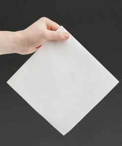 Outlet 🔔 Fiesta Recyclable Dinner Napkin White 40x40cm 2ply 1/4 Fold (Pack Of 2000) 😍 -Cleaning & Janitorial Supplies Shop fe235 3