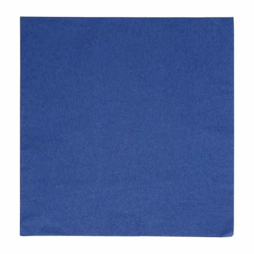 Best deal 😀 Fiesta Recyclable Dinner Napkin Dark Blue 40x40cm 2ply 1/4 Fold (Pack Of 2000) 🎉 -Cleaning & Janitorial Supplies Shop fe240 1