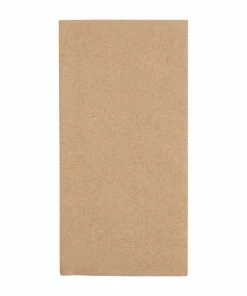 Best Sale 👏 Fiesta Recyclable Recycled Dinner Napkin Kraft 40x40cm 2ply 1/8 Fold (Pack Of 2000) 🎁