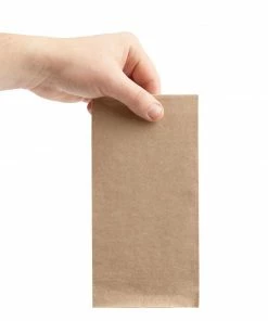 Best Sale 👏 Fiesta Recyclable Recycled Dinner Napkin Kraft 40x40cm 2ply 1/8 Fold (Pack Of 2000) 🎁 -Cleaning & Janitorial Supplies Shop fe250 3