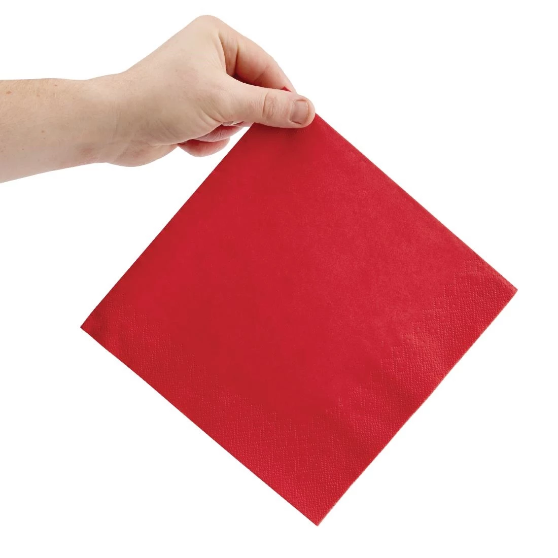 Budget ๐ Fiesta Recyclable Dinner Napkin Red 40x40cm 3ply 1/4 Fold (Pack Of 1000) ๐ 3 Budget ๐ Fiesta Recyclable Dinner Napkin Red 40x40cm 3ply 1/4 Fold (Pack Of 1000) ๐ - Image 3