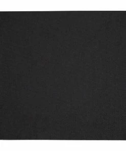 Best Sale 😀 Fiesta Recyclable Dinner Napkin Black 40x40cm 3ply 1/4 Fold (Pack Of 1000) 🛒