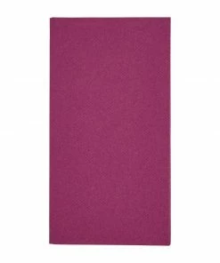 Best Sale 🥰 Fiesta Recyclable Premium Tablin Dinner Napkin Plum 40x40cm Airlaid 1/8 Fold (Pack Of 500) 👍