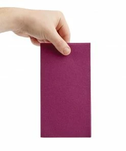 Best Sale 🥰 Fiesta Recyclable Premium Tablin Dinner Napkin Plum 40x40cm Airlaid 1/8 Fold (Pack Of 500) 👍 -Cleaning & Janitorial Supplies Shop fe275 3