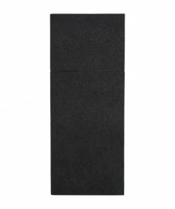 Buy ✨ Fiesta Recyclable Premium Tablin Dinner Napkin Black 48x40cm Airlaid Pocket Fold (Pk 400) 🧨