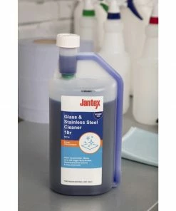 Cheapest ✨ Jantex Glass And Stainless Steel Cleaner Super Concentrate 1Ltr ✨ -Cleaning & Janitorial Supplies Shop fe716 jantexnew184