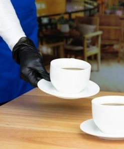 Brand new 🧨 Hygiplas Vinyl Black Powder Free Gloves 🎉 -Cleaning & Janitorial Supplies Shop fj748 l new3