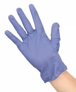 Best Sale 🤩 Hygiplas Vinyl Purple Powder Free Gloves 👍