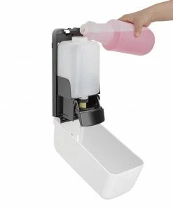 Promo 🌟 Jantex Liquid Soap And Hand Sanitiser Dispenser 1Ltr 😍 -Cleaning & Janitorial Supplies Shop fk385 jantexdispenseropen