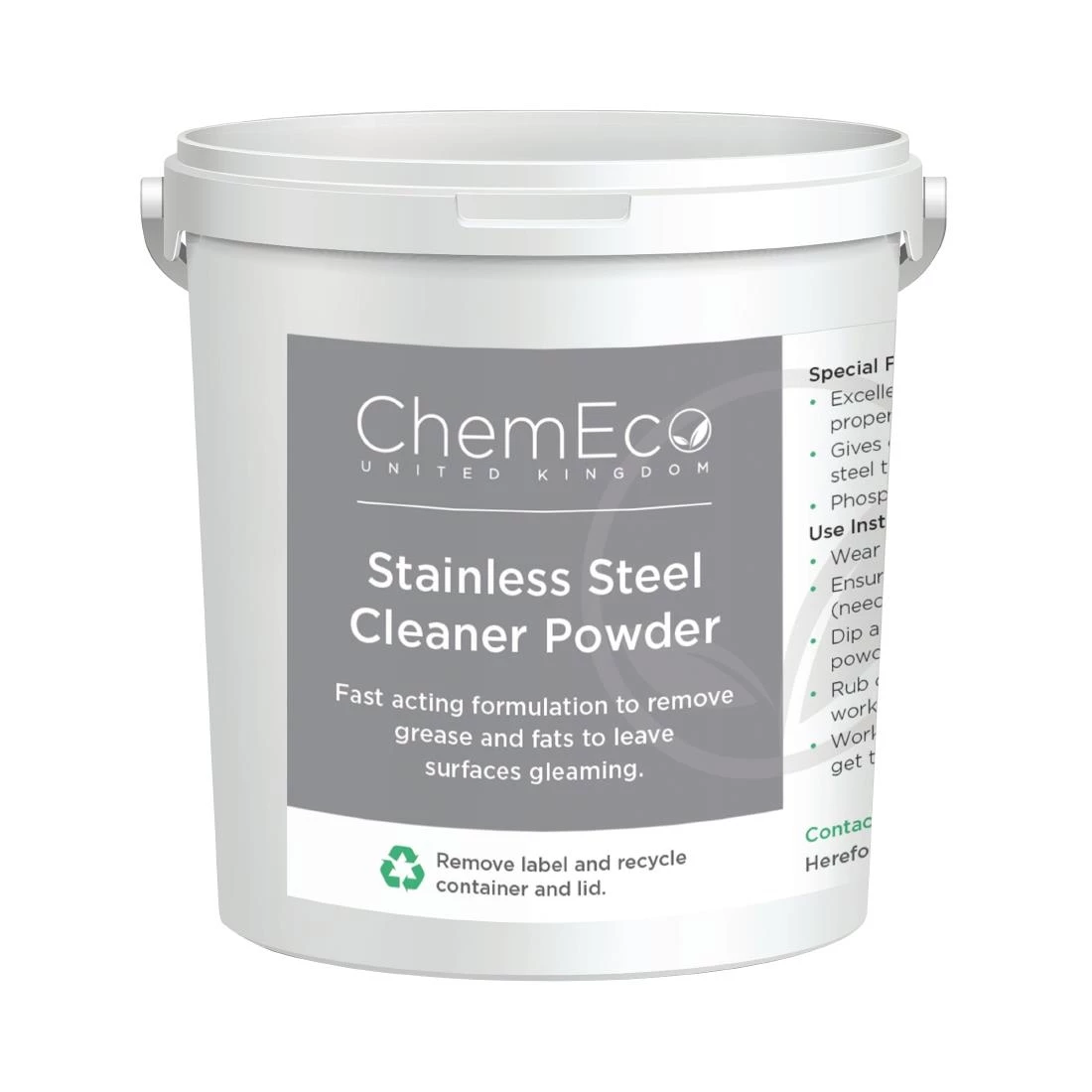 Cheapest ⭐ ChemEco UK ChemEco Stainless Steel Cleaner Powder 1kg 🔔 1 Cheapest ⭐ ChemEco UK ChemEco Stainless Steel Cleaner Powder 1kg 🔔