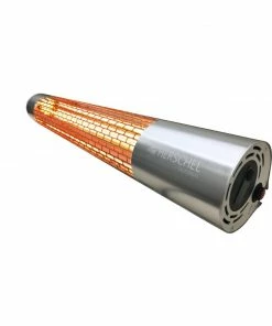 Discount โ๏ธ Herschel Sunset California Remote Controlled Electric Patio Heater Silver 2kW ๐