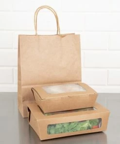 Best Sale 💯 Fiesta Recyclable Salad Box With PET Window 🛒 -Cleaning & Janitorial Supplies Shop fn899 ls2