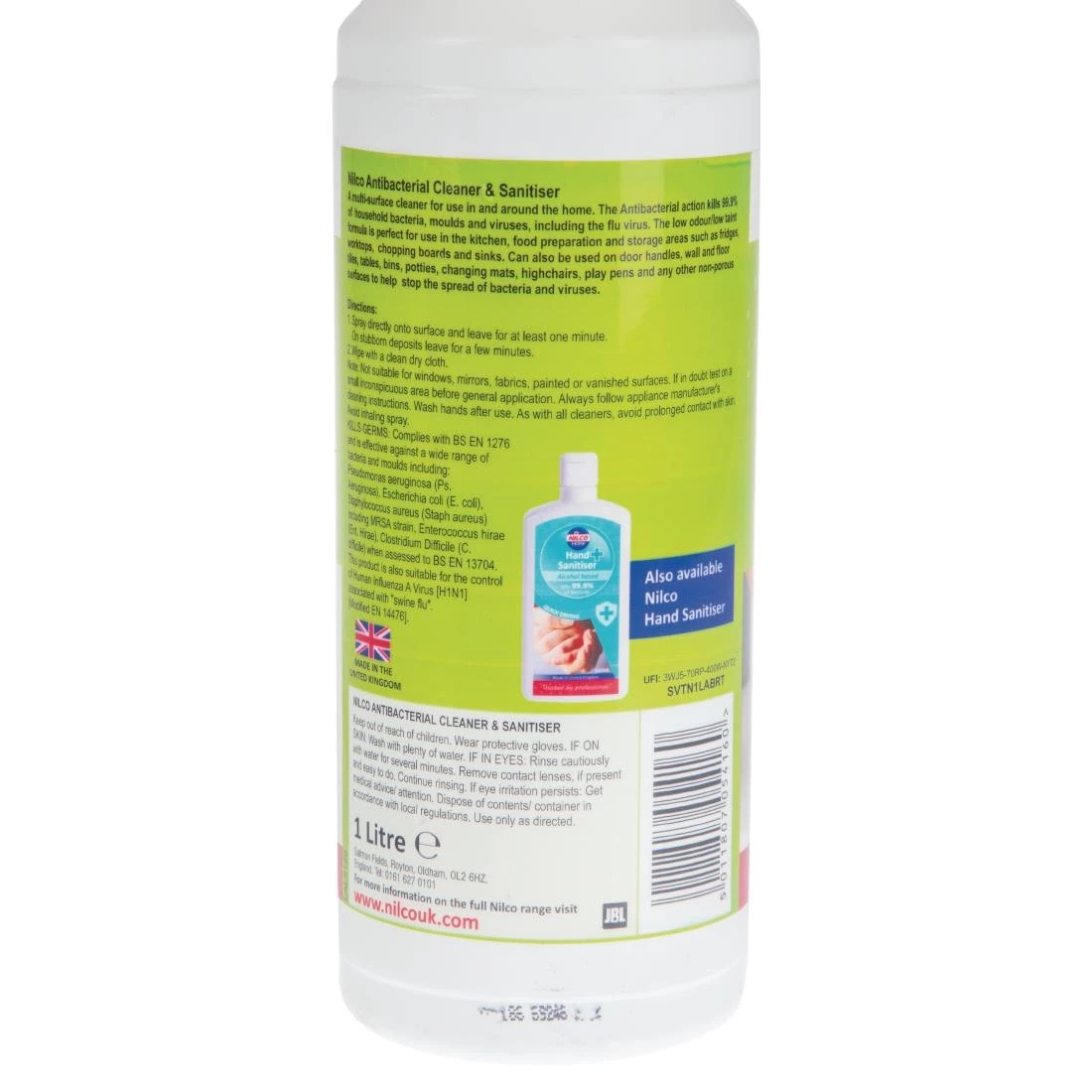 Budget โ๏ธ Nilco H1 Antimicrobial Cleaner And Sanitiser Ready To Use 1Ltr ๐ฅ 6 Budget โ๏ธ Nilco H1 Antimicrobial Cleaner And Sanitiser Ready To Use 1Ltr ๐ฅ - Image 6