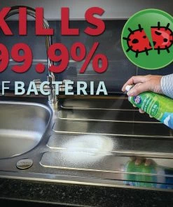 Promo 🔥 Nilco Antibacterial Cleaner And Sanitiser Power Foam 500ml ❤️ -Cleaning & Janitorial Supplies Shop fn961 inuse