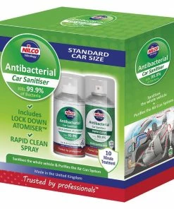 Discount ๐ Nilco Antibacterial Small Vehicle Atomiser And Sanitiser Kit ๐ฏ