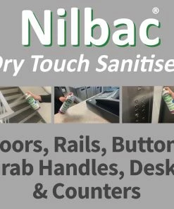 Cheapest 🥰 Nilco Dry Touch Sanitiser High Contact 500ml 💯 -Cleaning & Janitorial Supplies Shop fn965 places
