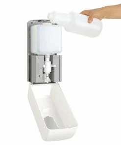 Budget ✔️ Jantex Automatic Liquid Hand Soap And Sanitiser Dispenser 1Ltr 🌟 14 Budget ✔️ Jantex Automatic Liquid Hand Soap And Sanitiser Dispenser 1Ltr 🌟 -Cleaning & Janitorial Supplies Shop fn975 refill