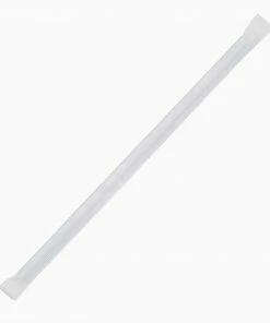 Budget ❤️ Fiesta Compostable Individually Wrapped Paper Straws Black (Pack Of 250) 🤩 -Cleaning & Janitorial Supplies Shop fp440 fiestagreenstrawblack1 sam3710