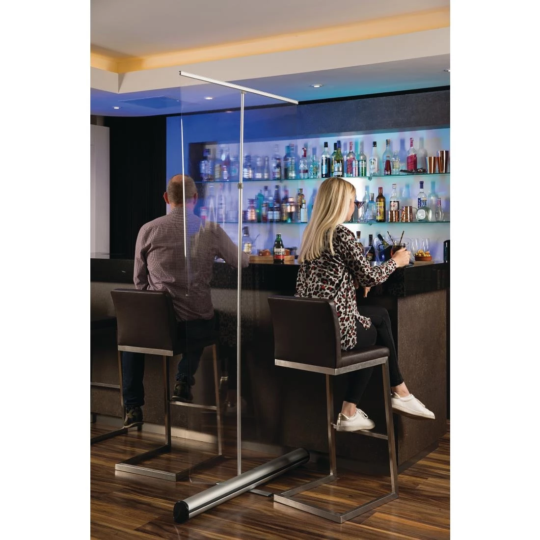 Buy 🛒 Utopia Freestanding Roller Divider Sneeze Guard 2000 X 1200mm ⌛ 2 Buy 🛒 Utopia Freestanding Roller Divider Sneeze Guard 2000 X 1200mm ⌛ - Image 2