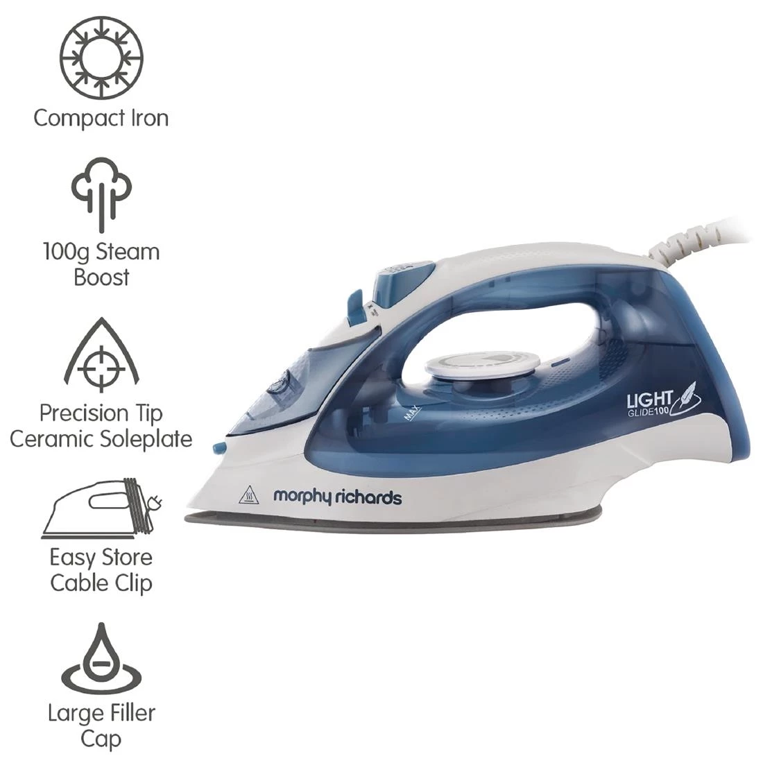 Cheapest 😉 Morphy Richards Light Glide 100 Steam Iron 🔔 7 Cheapest 😉 Morphy Richards Light Glide 100 Steam Iron 🔔 - Image 7