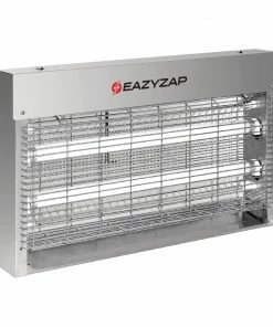 Cheapest 😀 Eazyzap Energy Efficient Stainless Steel LED Fly Killer 100m² ⭐