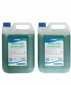 Promo 😉 Cleenol Green Pine Disinfectant 5Ltr (Pack Of 2) 🔔 -Cleaning & Janitorial Supplies Shop fs086 wholepack