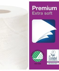 Cheapest ✨ Tork Premium Conventional Wrapped 3-Ply Toilet Roll (Pack Of 12 X 8) 😉 -Cleaning & Janitorial Supplies Shop fs377 secondary3