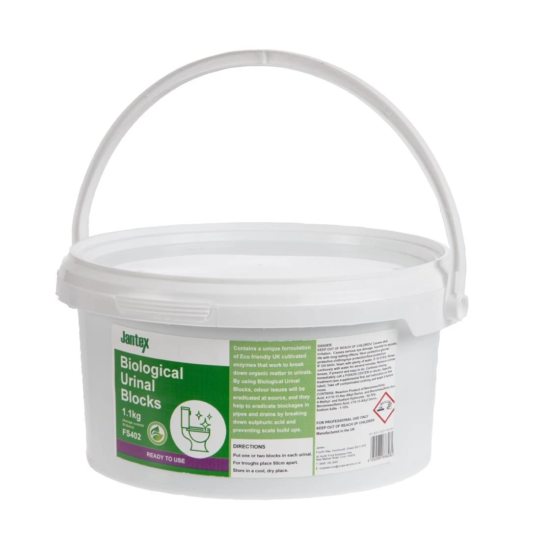 Promo ✔️ Jantex Green Biological Urinal Blocks 1.1kg ✨ 2 Promo ✔️ Jantex Green Biological Urinal Blocks 1.1kg ✨ - Image 2