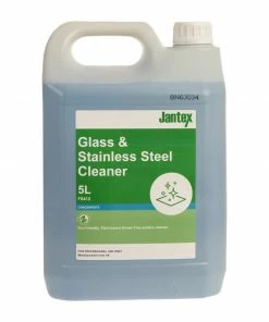 Outlet ✔️ Jantex Green Glass And Stainless Steel Cleaner Concentrate 5Ltr ⌛