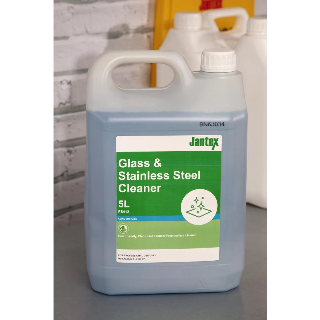 Outlet ✔️ Jantex Green Glass And Stainless Steel Cleaner Concentrate 5Ltr ⌛ 5 Outlet ✔️ Jantex Green Glass And Stainless Steel Cleaner Concentrate 5Ltr ⌛ - Image 5