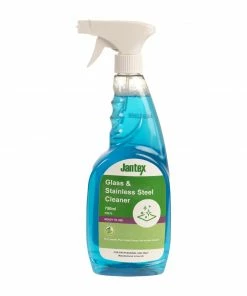 Budget 🎁 Jantex Green Glass And Stainless Steel Cleaner Ready To Use 750ml 😍