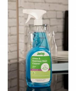 Budget 🎁 Jantex Green Glass And Stainless Steel Cleaner Ready To Use 750ml 😍 -Cleaning & Janitorial Supplies Shop fs413 jantexnew123