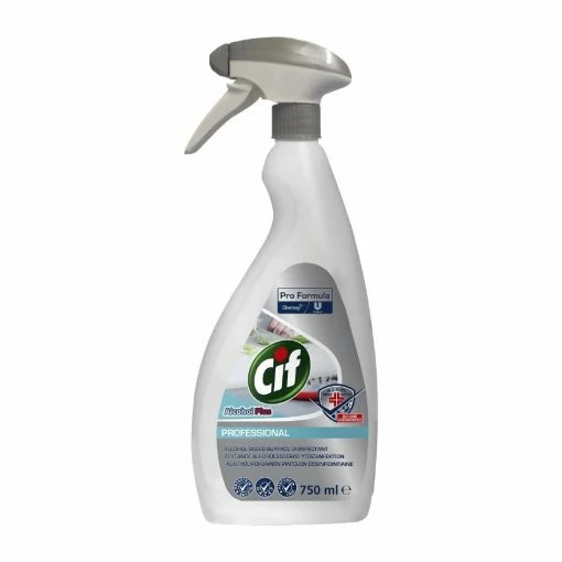 Best deal 🔥 Pro-Formula Cif Pro Formula Alcohol Plus Surface Disinfectant Ready To Use 750ml 🤩 -Cleaning & Janitorial Supplies Shop ft009 primary
