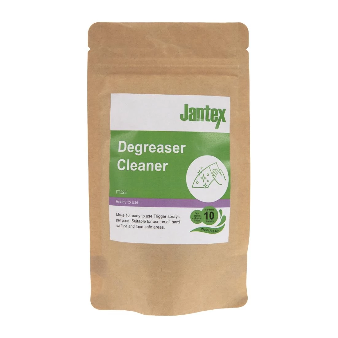 Flash Sale 🌟 Jantex Green Kitchen Degreaser Cleaner Sachets (Pack Of 10) ❤️ 1 Flash Sale 🌟 Jantex Green Kitchen Degreaser Cleaner Sachets (Pack Of 10) ❤️