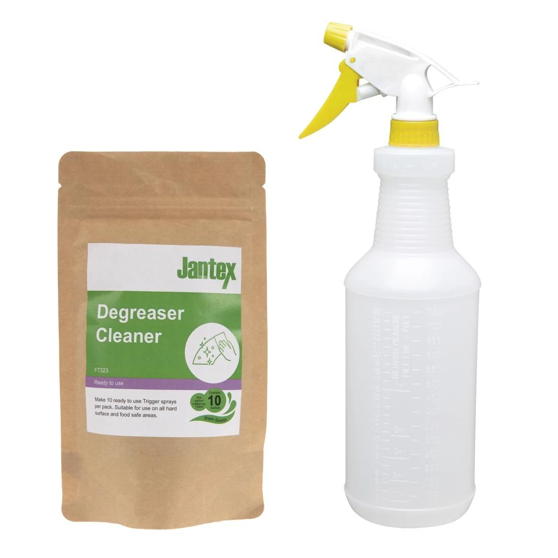 Flash Sale 🌟 Jantex Green Kitchen Degreaser Cleaner Sachets (Pack Of 10) ❤️ 6 Flash Sale 🌟 Jantex Green Kitchen Degreaser Cleaner Sachets (Pack Of 10) ❤️ - Image 6