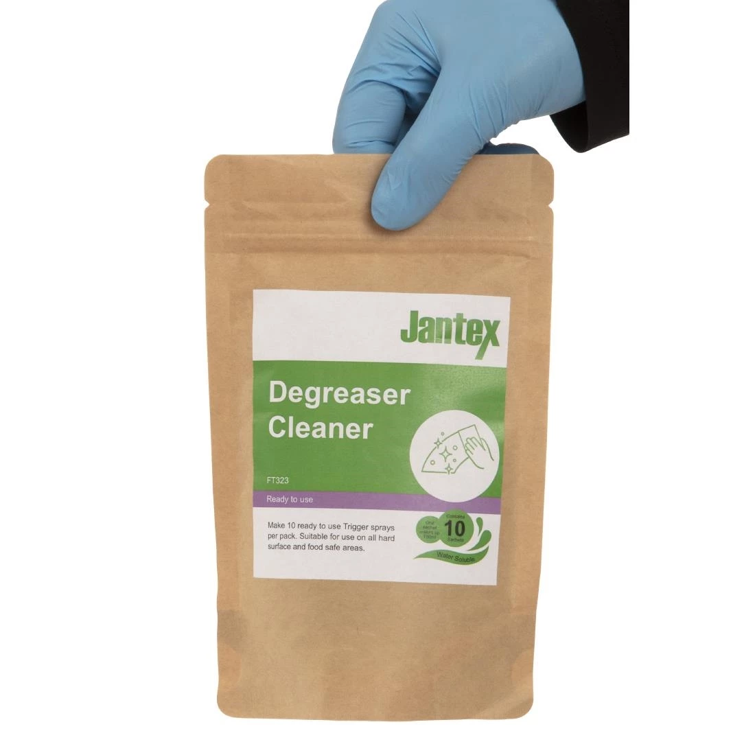 Flash Sale 🌟 Jantex Green Kitchen Degreaser Cleaner Sachets (Pack Of 10) ❤️ 5 Flash Sale 🌟 Jantex Green Kitchen Degreaser Cleaner Sachets (Pack Of 10) ❤️ - Image 5