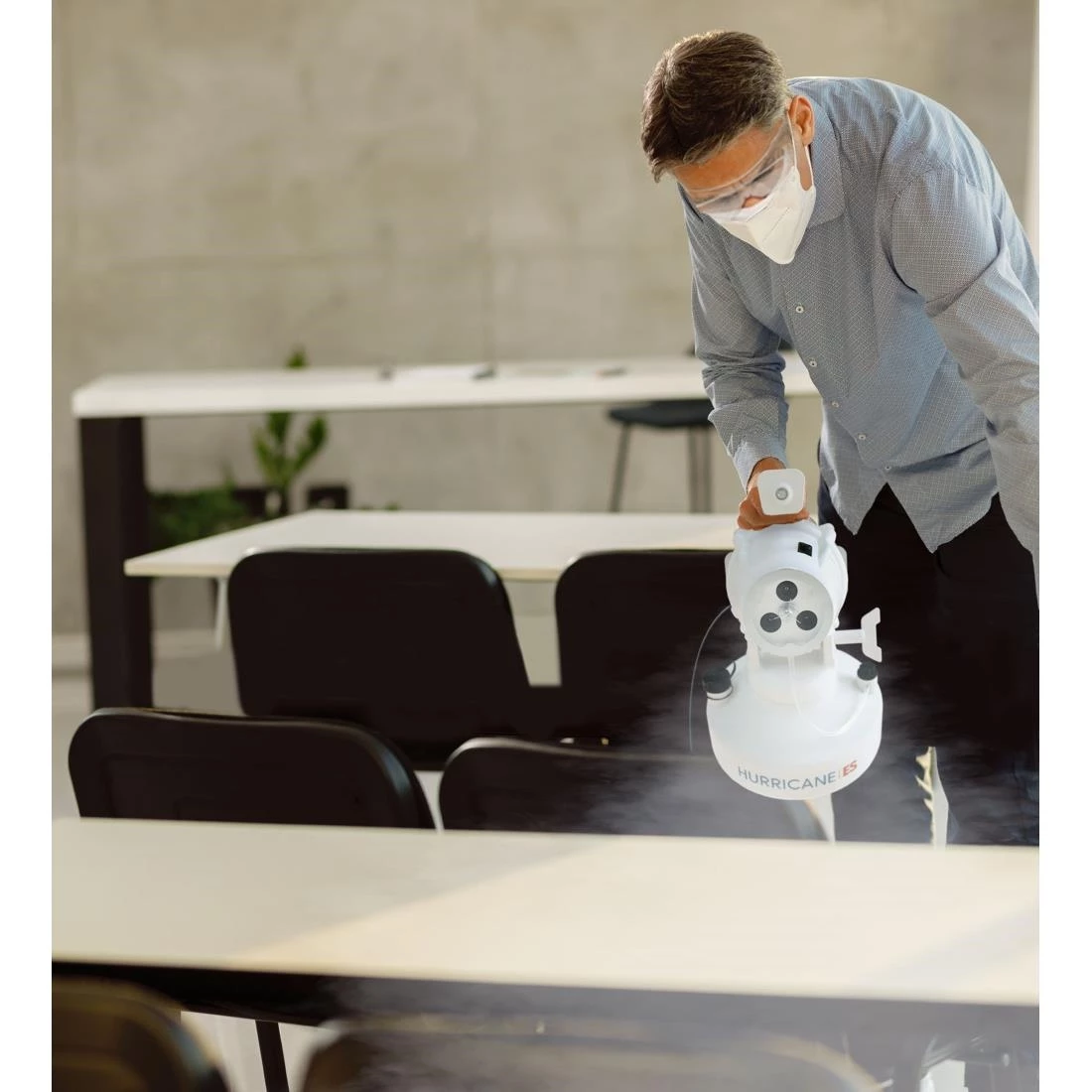 Hot Sale ❤️ Curtis-Dynafog Hurricane ES Electrostatic Fogger 230V 🌟 5 Hot Sale ❤️ Curtis-Dynafog Hurricane ES Electrostatic Fogger 230V 🌟 - Image 5