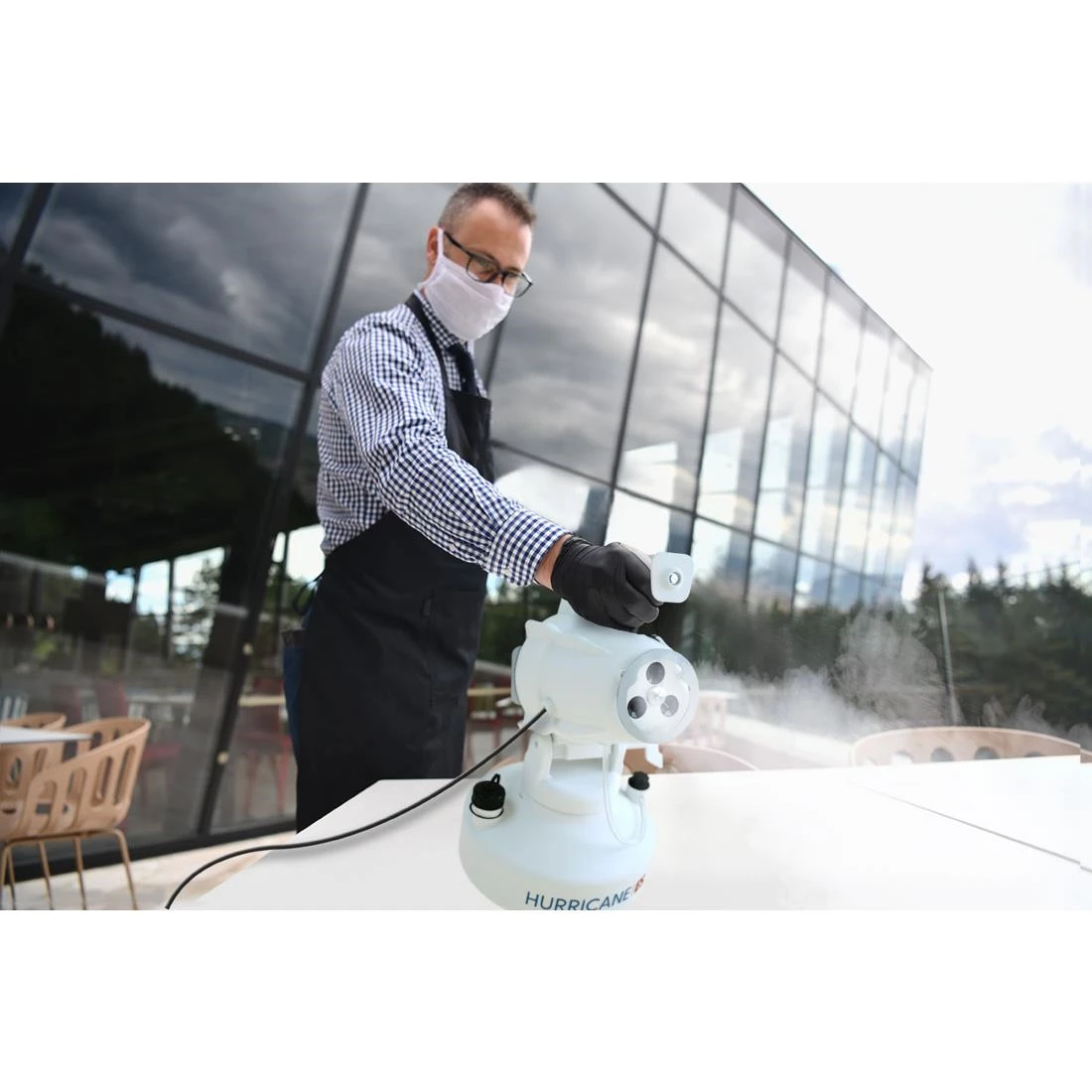 Hot Sale ❤️ Curtis-Dynafog Hurricane ES Electrostatic Fogger 230V 🌟 6 Hot Sale ❤️ Curtis-Dynafog Hurricane ES Electrostatic Fogger 230V 🌟 - Image 6