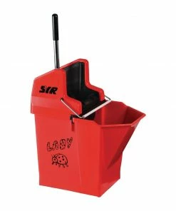New 😍 Scot Young SYR NU Lady 2 Combine System Mop Bucket And Wringer 9Ltr Red 🛒