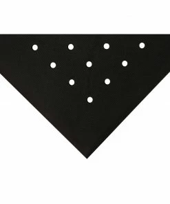 Coupon 🧨 COBA Hygimat Anti-Fatigue Mat Black With Drainage Holes 0.6 X 0.9m ❤️