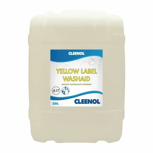 Best Pirce 👏 Cleenol Yellow Label Wash Aid Dishwasher Detergent 20Ltr 👏 -Cleaning & Janitorial Supplies Shop ft363 1