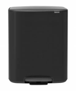 Cheap ✨ Brabantia Bo Recycling Pedal Bin Matt Black 2 X 30Ltr 🔥