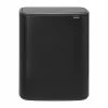 Wholesale ✨ Brabantia Bo Recycling Touch Bin Matt Black 2 X 30Ltr 💯