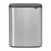 Outlet 👏 Brabantia Bo Recycling Touch Bin Matt Steel 2 X 30Ltr 🥰