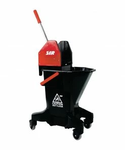 Flash Sale ✔️ Scot Young SYR Long Tall Sally Recycled Plastic Mop Bucket And Wringer 16Ltr Red 🧨