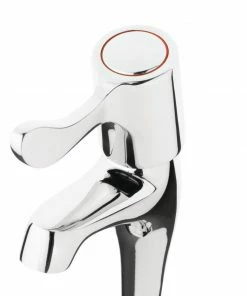 Hot Sale 🛒 Vogue Basin Pillar Lever Taps (Pack Of 2) 🎉 -Cleaning & Janitorial Supplies Shop g461 taps3