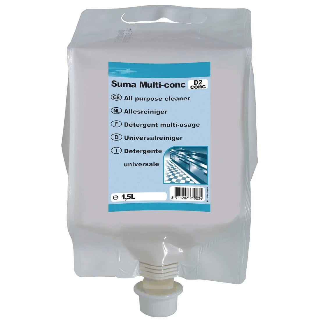 Flash Sale 🔥 Diversey Suma Multi D2 All-Purpose Cleaner Super Concentrate 1.5Ltr 😀 1 Flash Sale 🔥 Diversey Suma Multi D2 All-Purpose Cleaner Super Concentrate 1.5Ltr 😀
